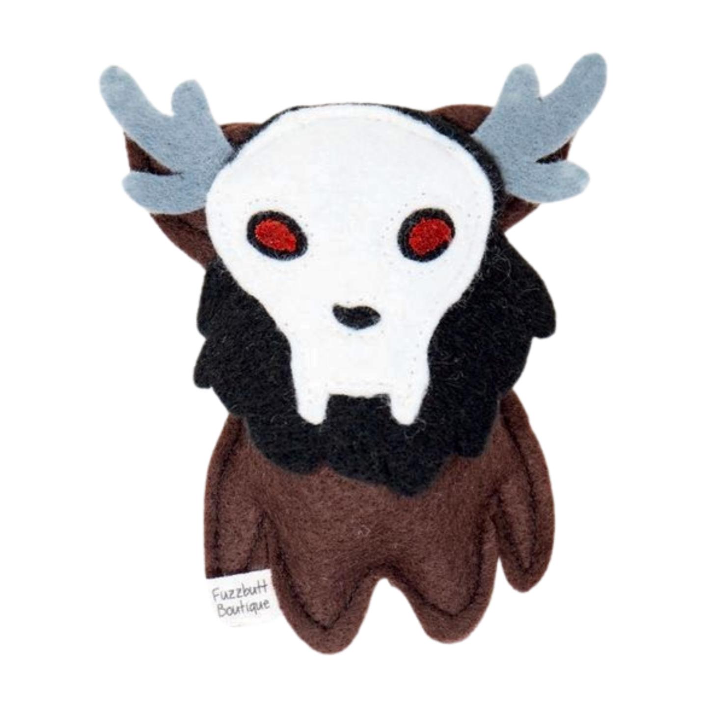 Fuzzbutt Boutique Wendigo Felt Catnip Cat Toy, 4.5-in