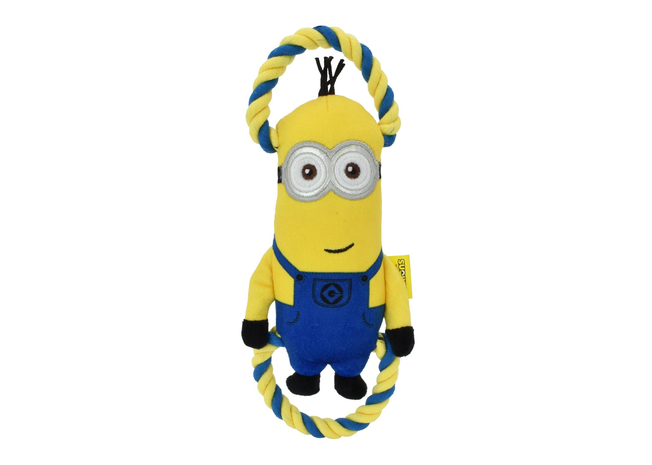 Multipet Minions Kevin Rope Tug Dog Toy, 11-in