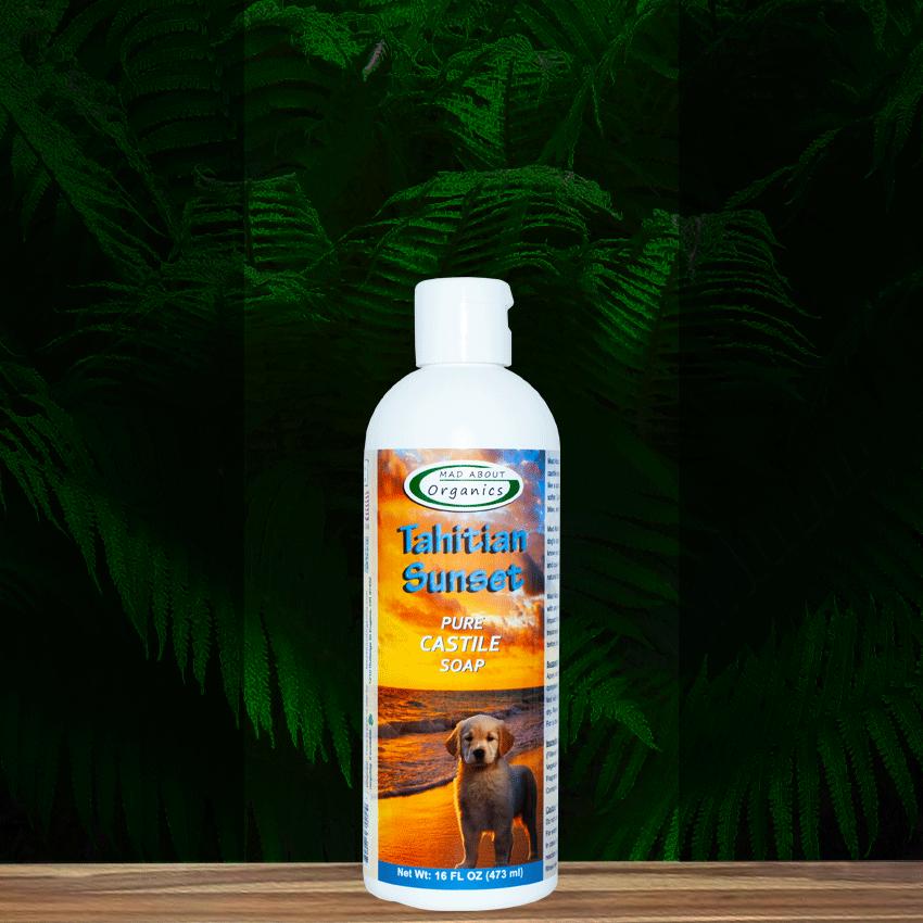 Mad About Organics Tahitian Sunset Pure Castile Soap for Dogs