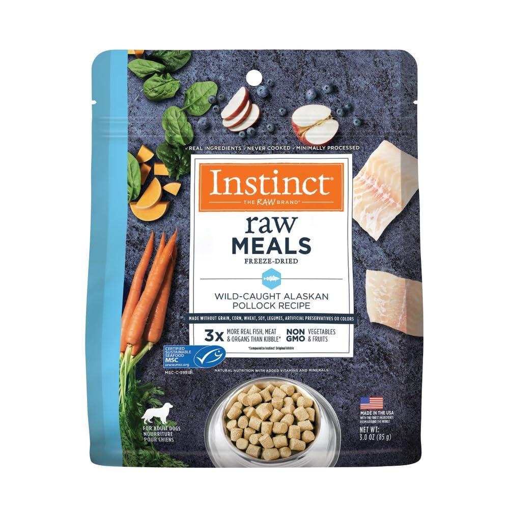 Instinct Raw Meals Wild-Caught Alaskan Pollock Freeze-Dried Dog Food