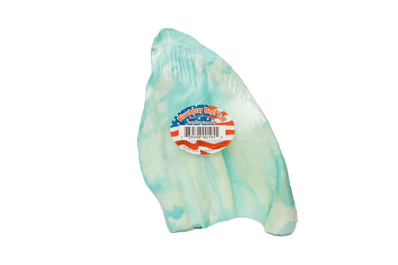 Nature's Own USA Cow Ear Blueberry Flavored Dog Treats