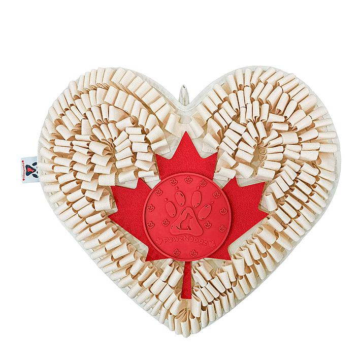 PawzNDogz Boundless Love Snuffle Mat Dog Toy, 25.5 x 18 x 2.5-in