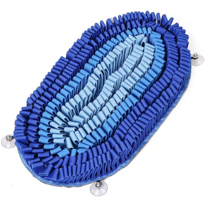 PawzNDogz Fire & Ice Ice Snuffle Mat Dog Toy, 22 x 12.6 x 2.5-in