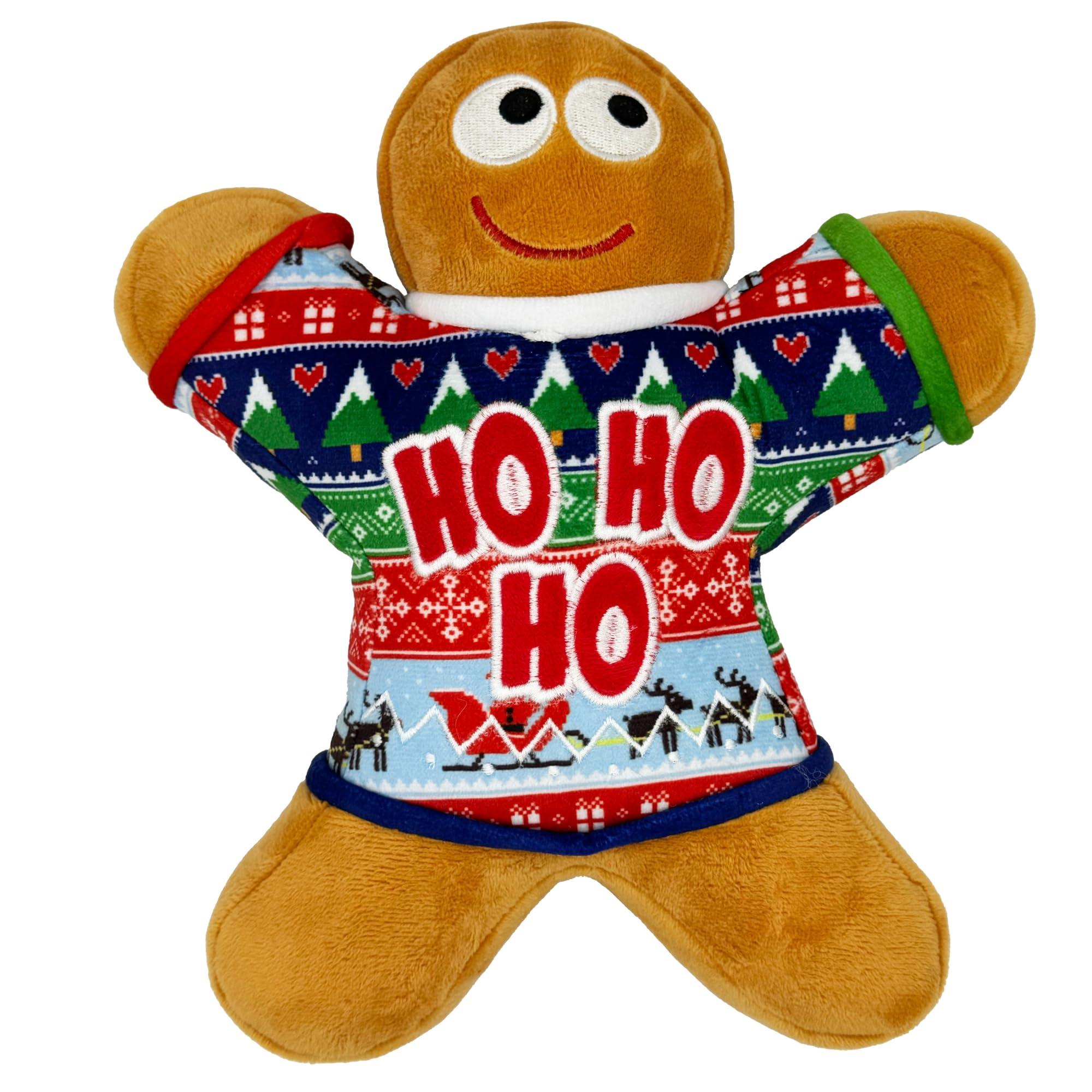 Huxley & Kent Power Plush Ugly Sweater G-Man Dog Toy, Large