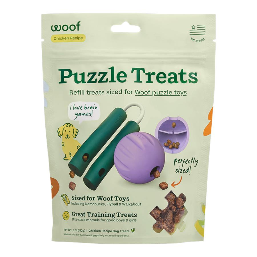 Woof Pet Puzzle Chicken Recipe Dog Treats