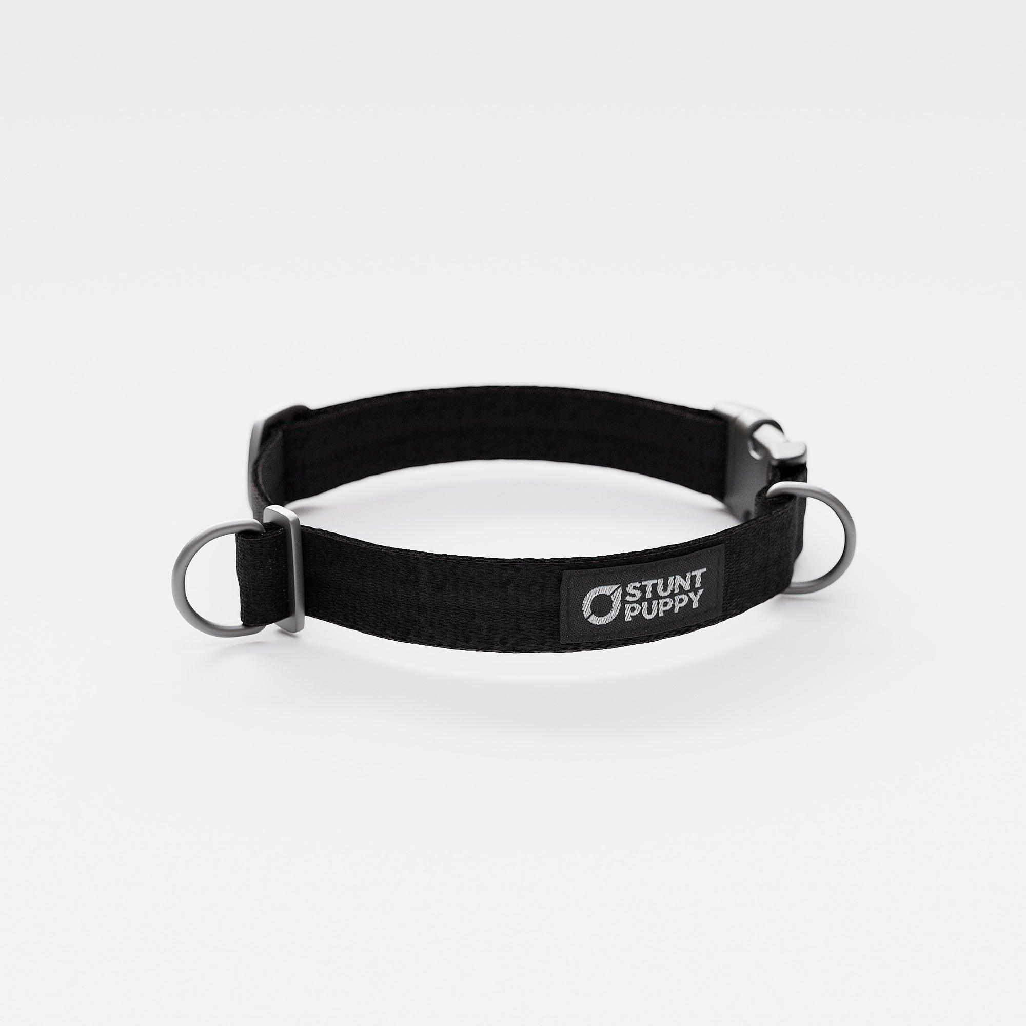 Stunt Puppy Monochrome Everyday Dog Collar, Lights Out