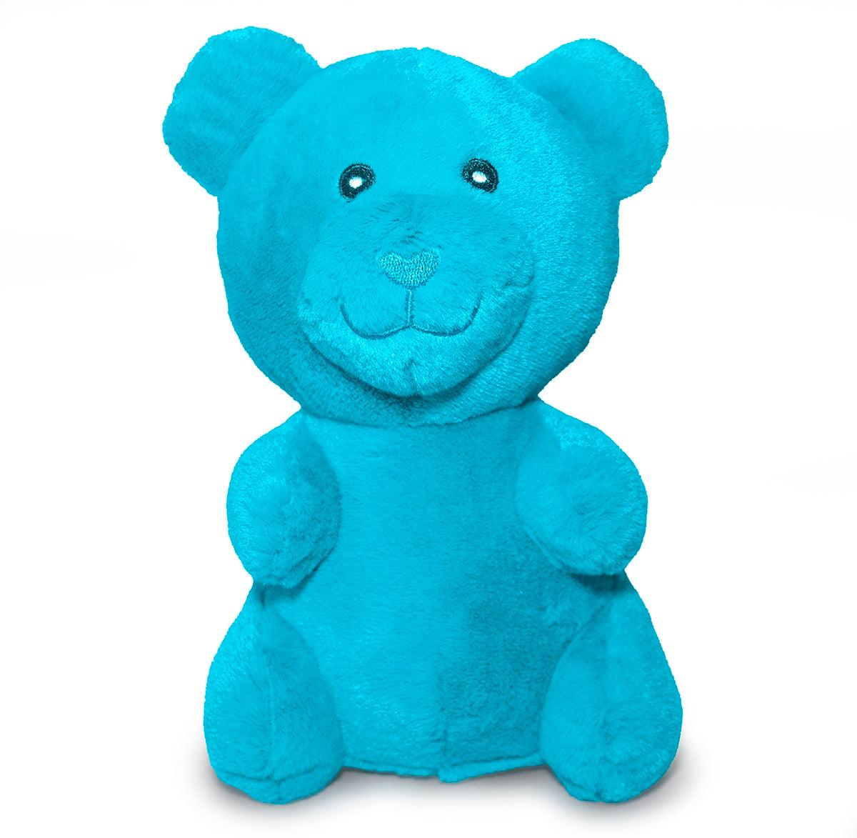 ThoozyPet Gummy Bear Dog Toy, Blue, 10-in