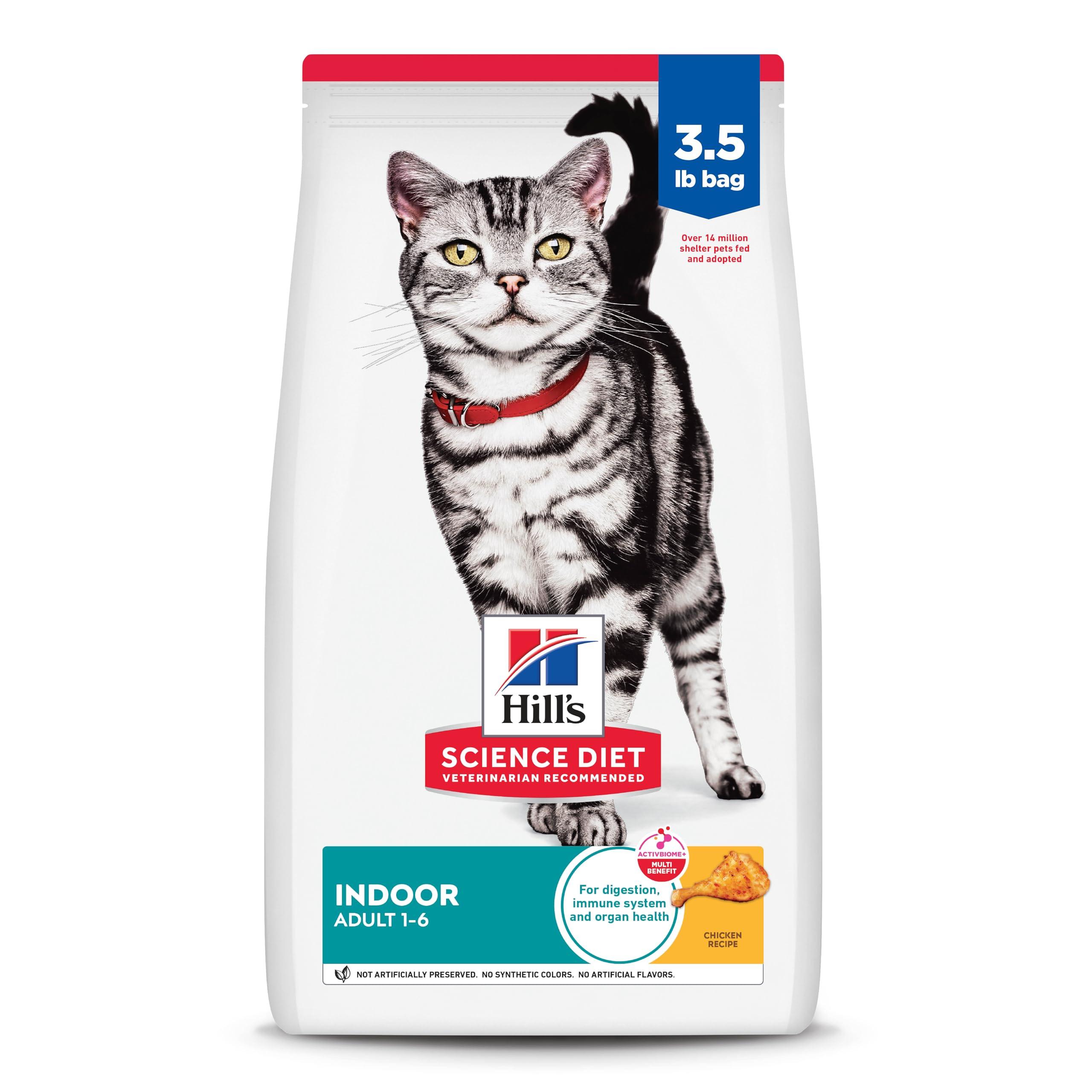 Hill's Science Diet Indoor Chicken Adult 1-6 Dry Cat Food