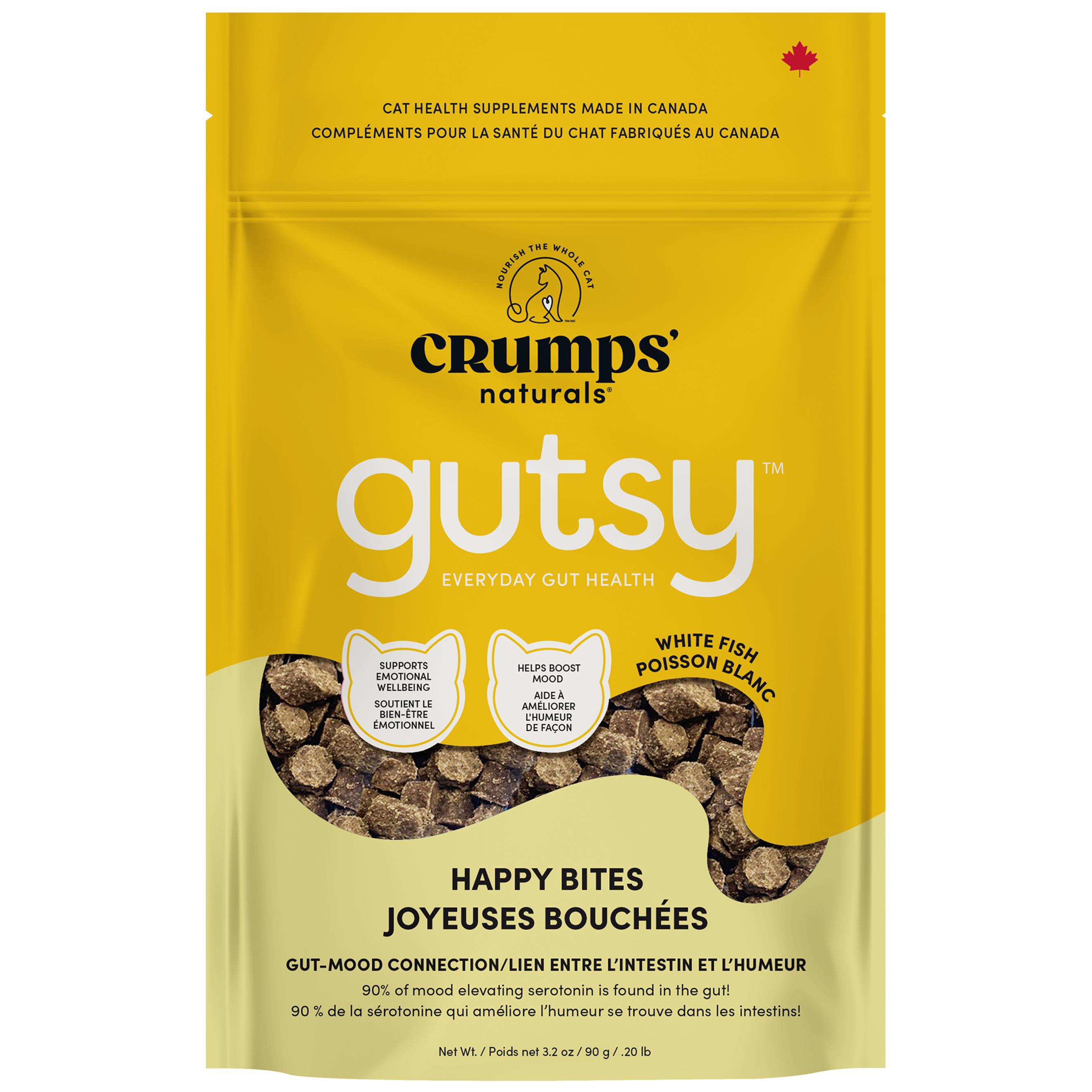 Crumps' Naturals Gutsy Happy Bites Cat Supplement