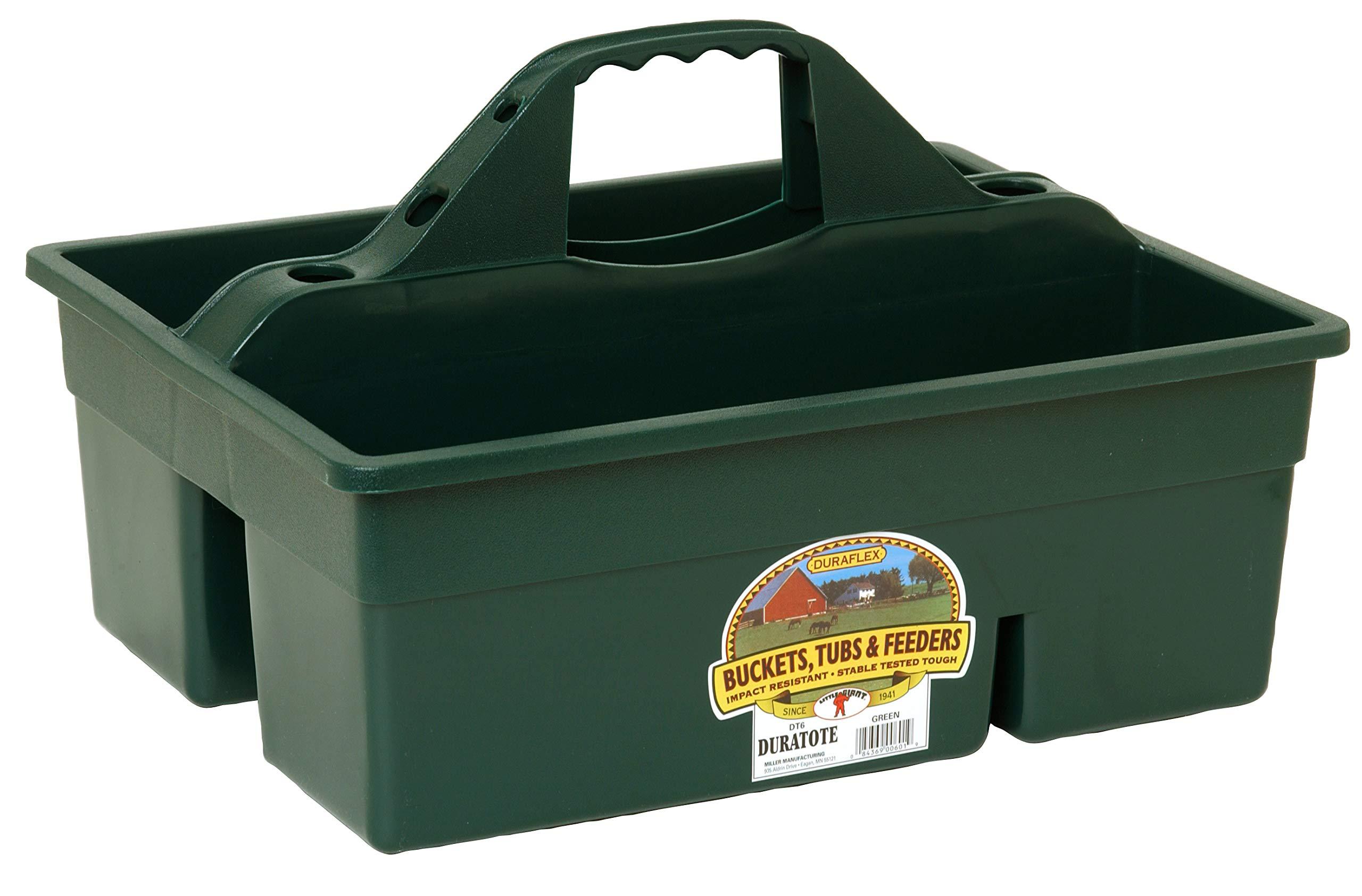 Miller Little Giant Duratote Plastic Livestock Tote Box, Green