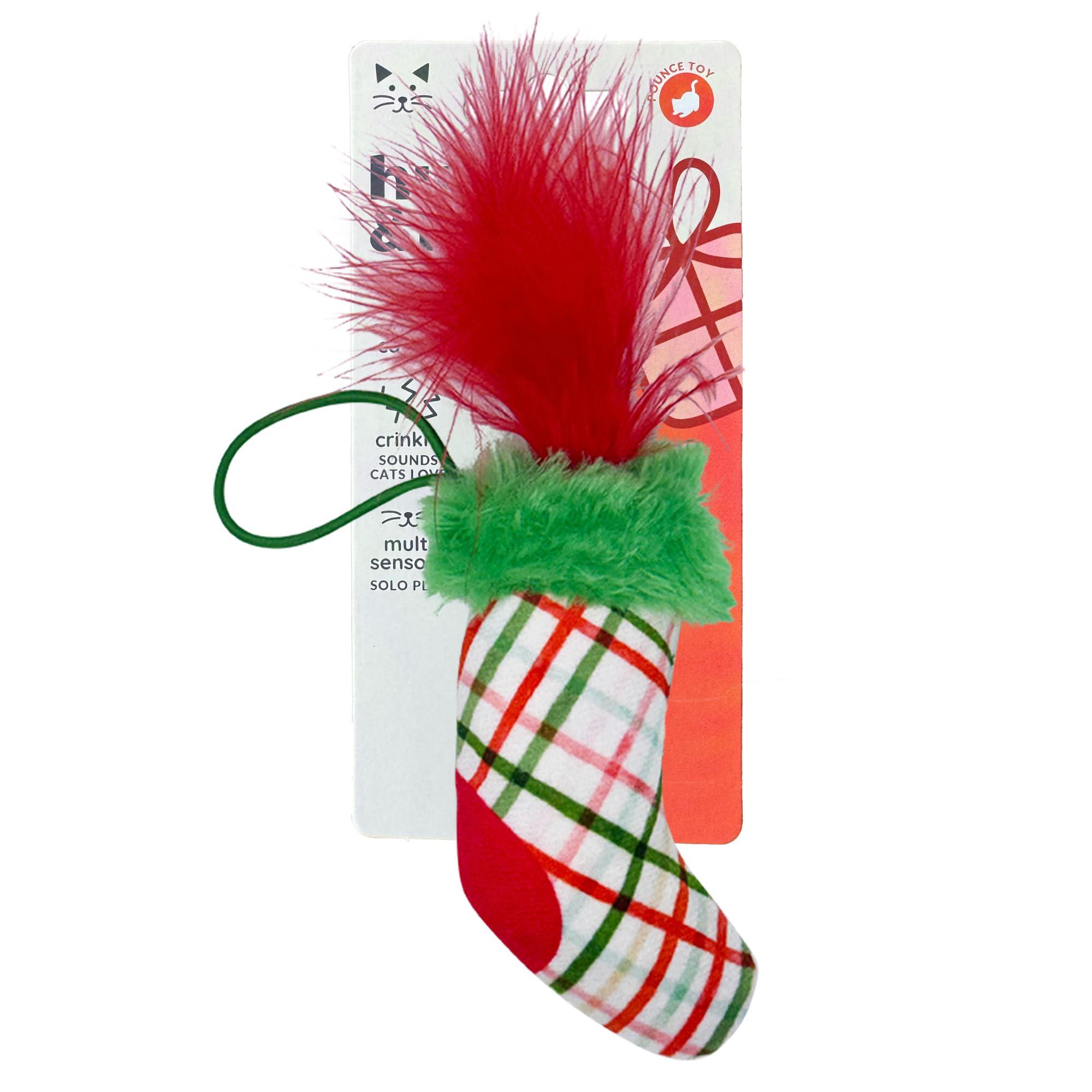 Huxley & Kent Christmas Stocking Flinger Cat Toy