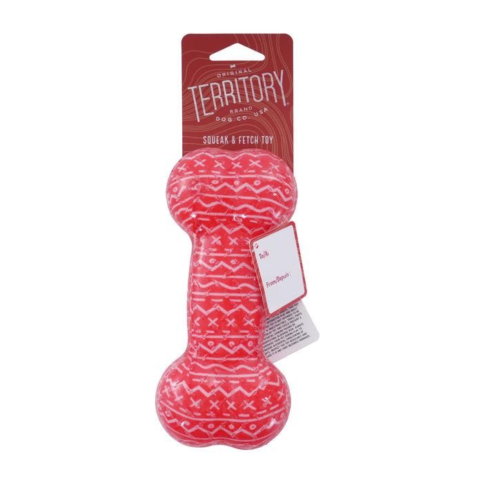 Original Territory Holiday Chew Bone Dog Toy