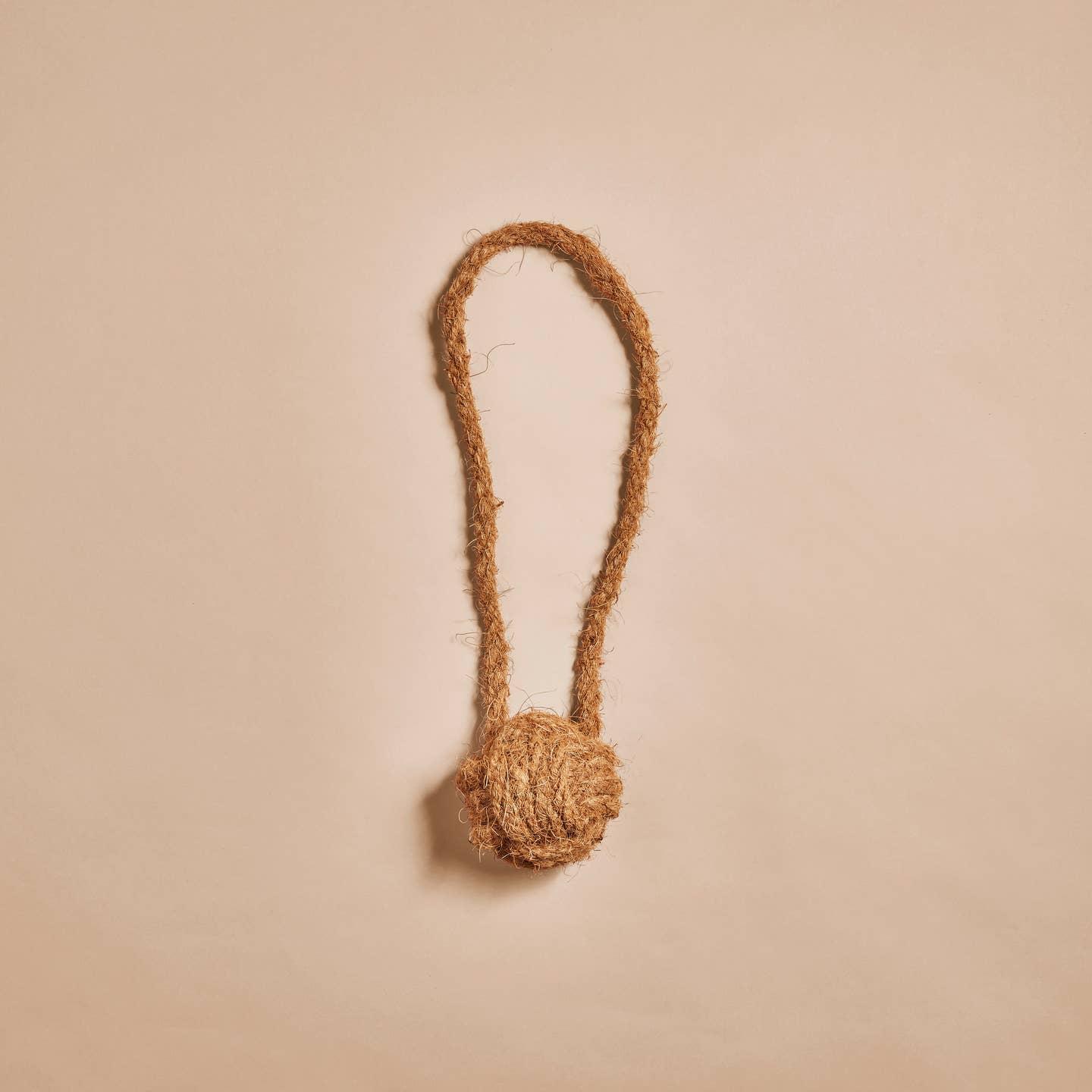 Canophera Cocoball Coconut Rope Chew Dog Toy, Small