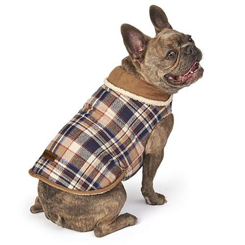Petrageous Eddie Bauer Cordova Reversible Dog Vest, Oatmeal/Brown, Large