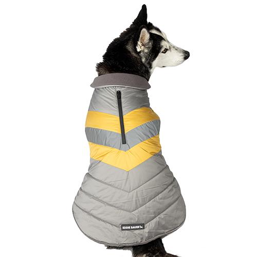 Petrageous Eddie Bauer Riverbend Reflector Dog Vest, Dark Olive, Medium