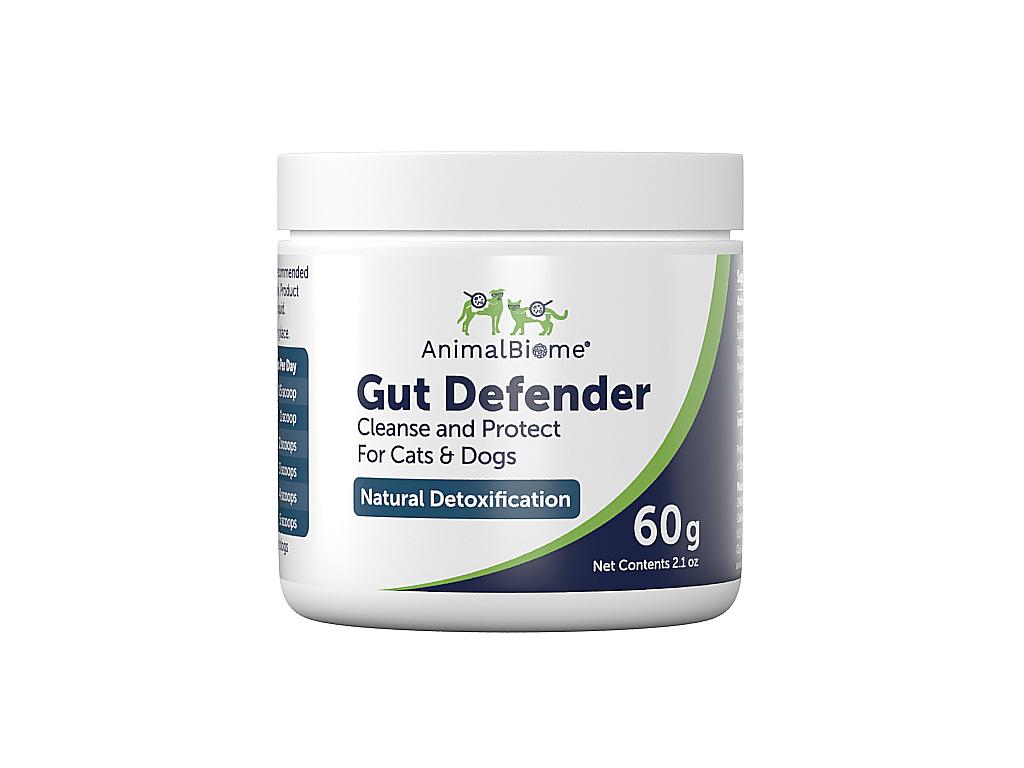 AnimalBiome Gut Defender Dog & Cat Supplement, 2.1-oz