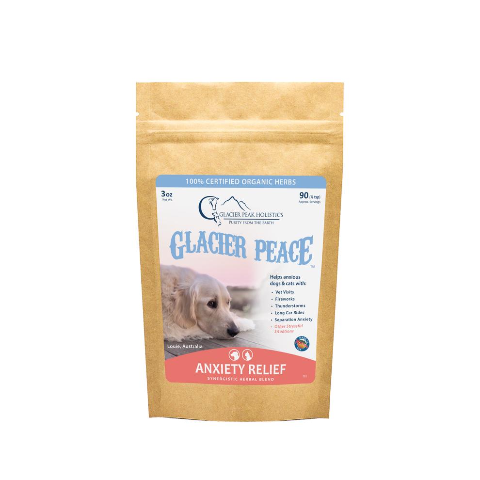 Glacier Peak Holistics Glacier Peace Anxiety Relief for Dogs & Cats