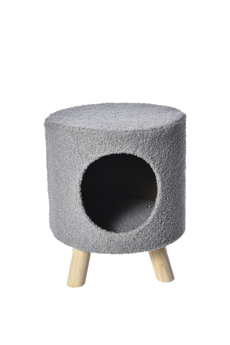 Max & Marlow Round Cat Condo, 12-in