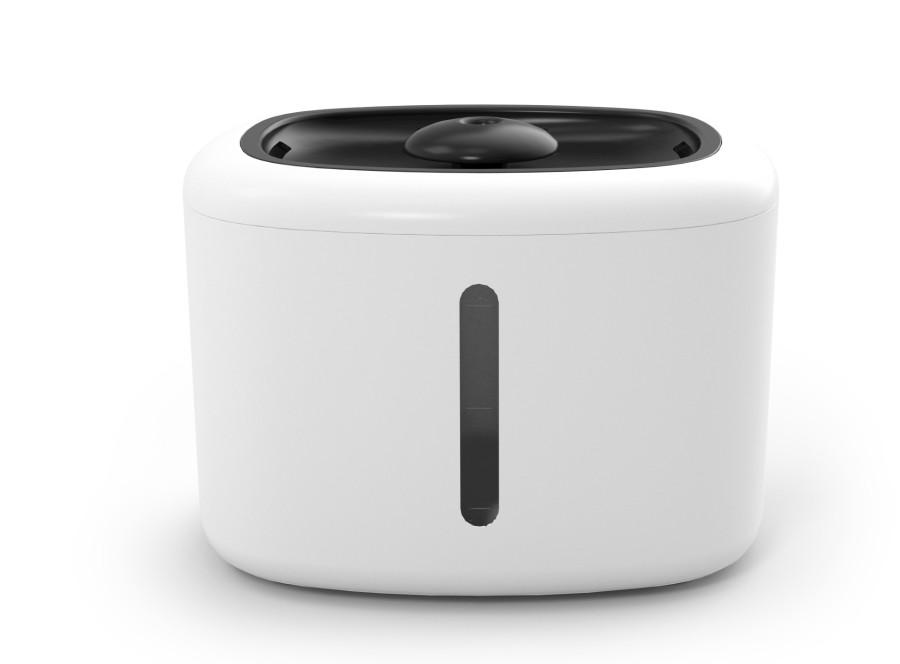 Max & Marlow Automatic Pet Water Fountain, Black/White