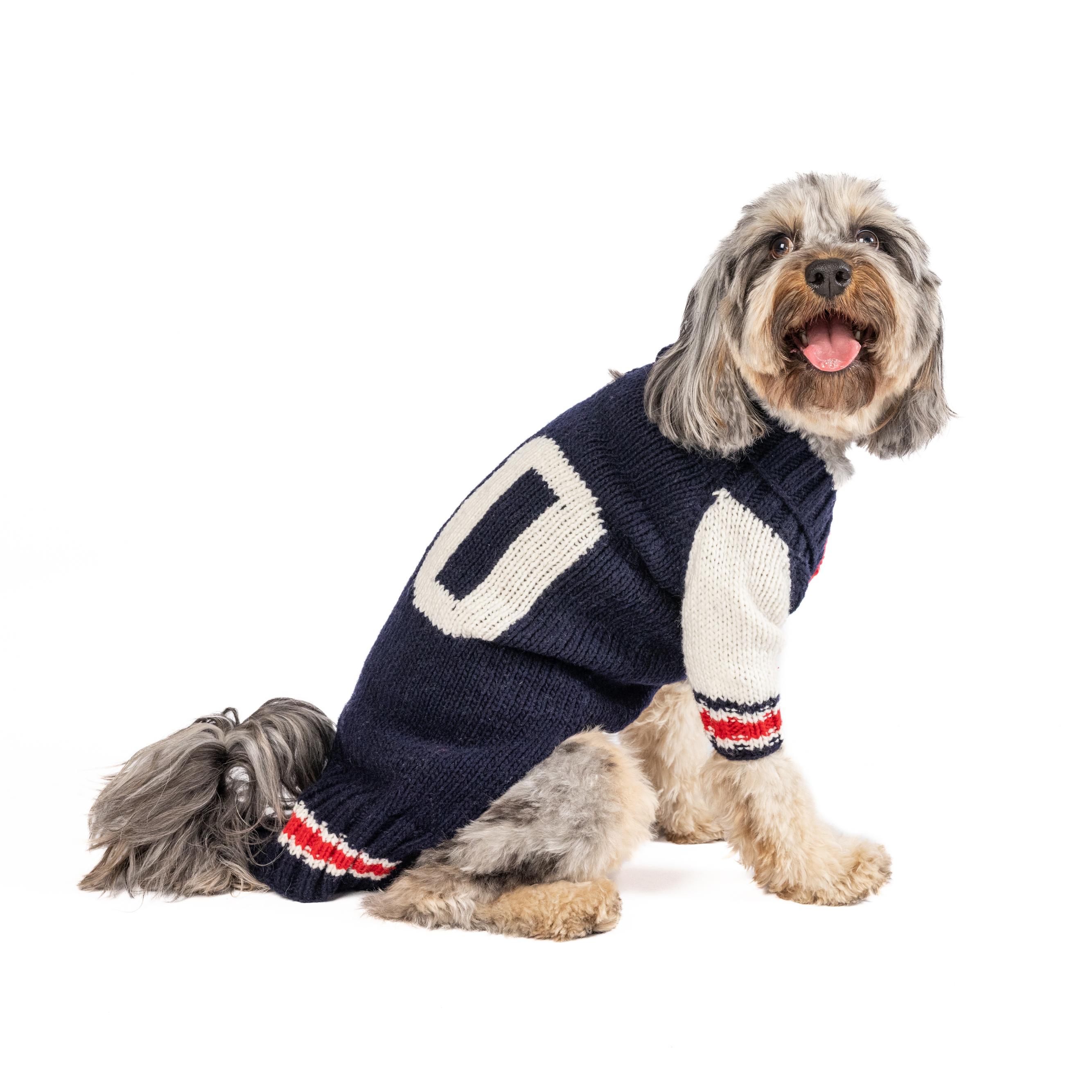 Chilly Dog Varsity Dog Sweater