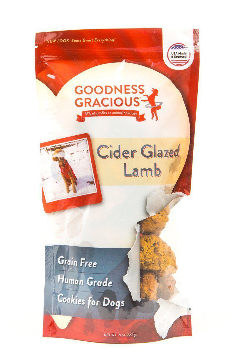 Goodness Gracious Cider Glazed Lamb Cookies Dog Treats