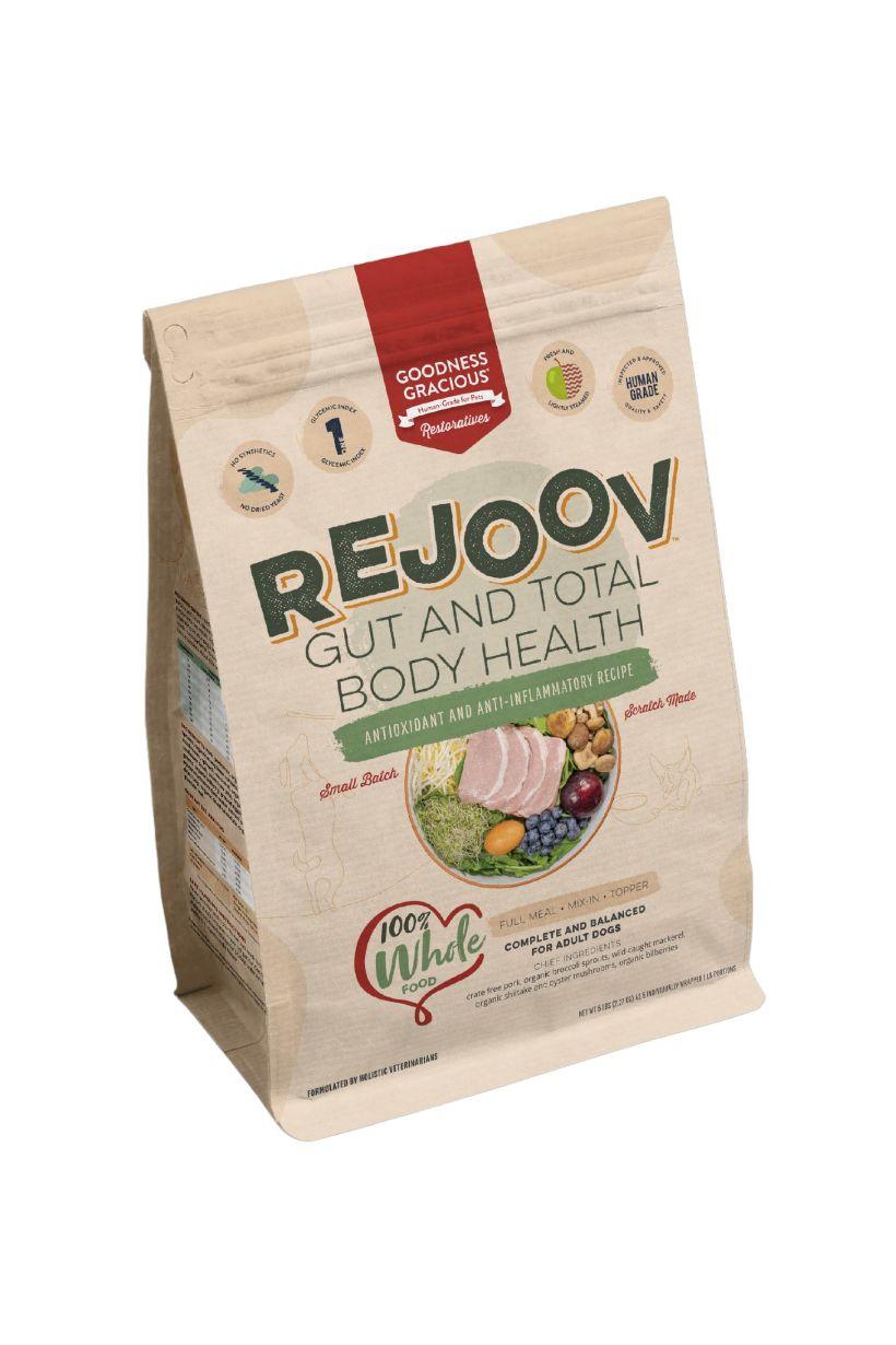 Goodness Gracious Rejoov Gut & Total Body Health Gently Cooked Frozen Dog Food, 5-lb