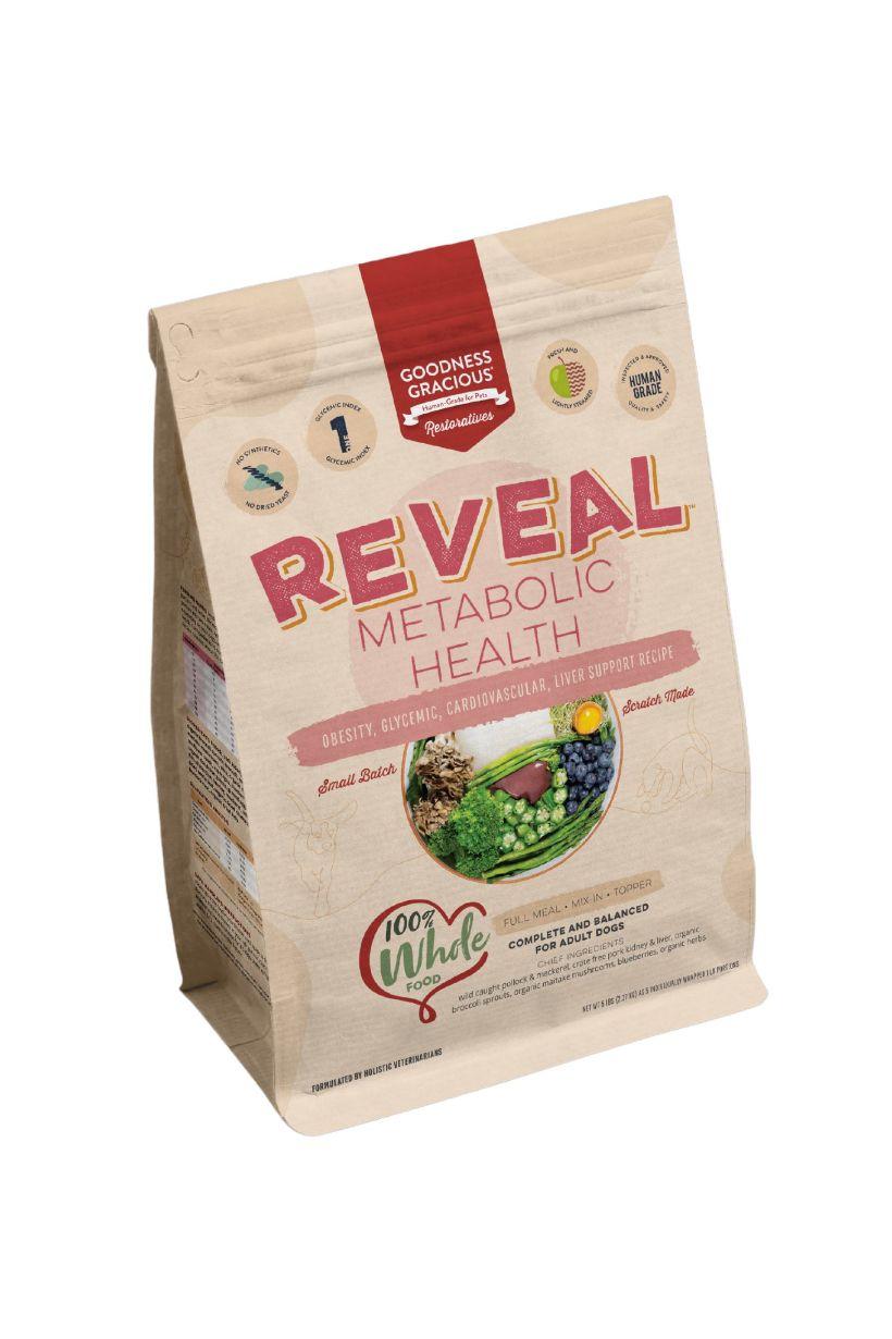 Goodness Gracious Reveal Metabolic Health Gently Cooked Frozen Dog Food