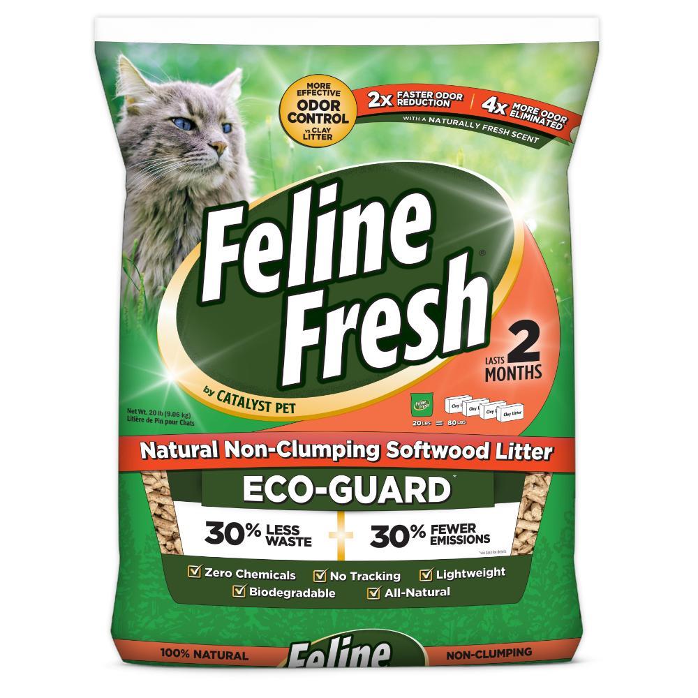 Feline Fresh Natural Pine Pellet Cat Litter, 9.1-kg
