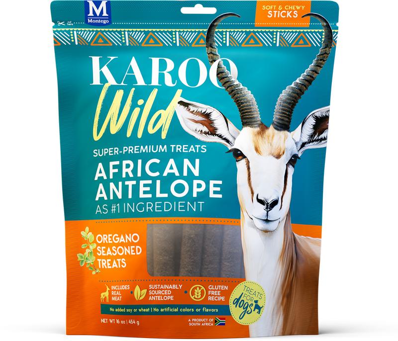 Karoo Wild Oregano Seasoned Trail Bites Dog Treats, 16-oz