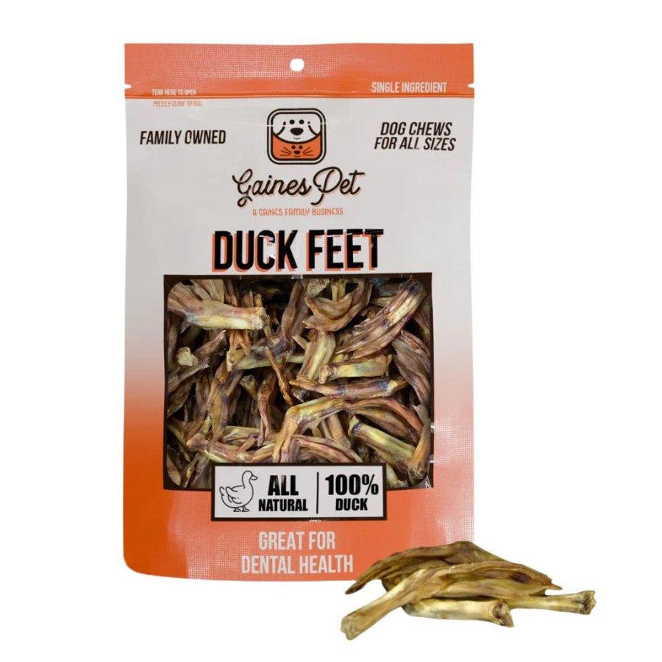Gaines Family Farmstead Duck Feet Dog Treats, 80-count