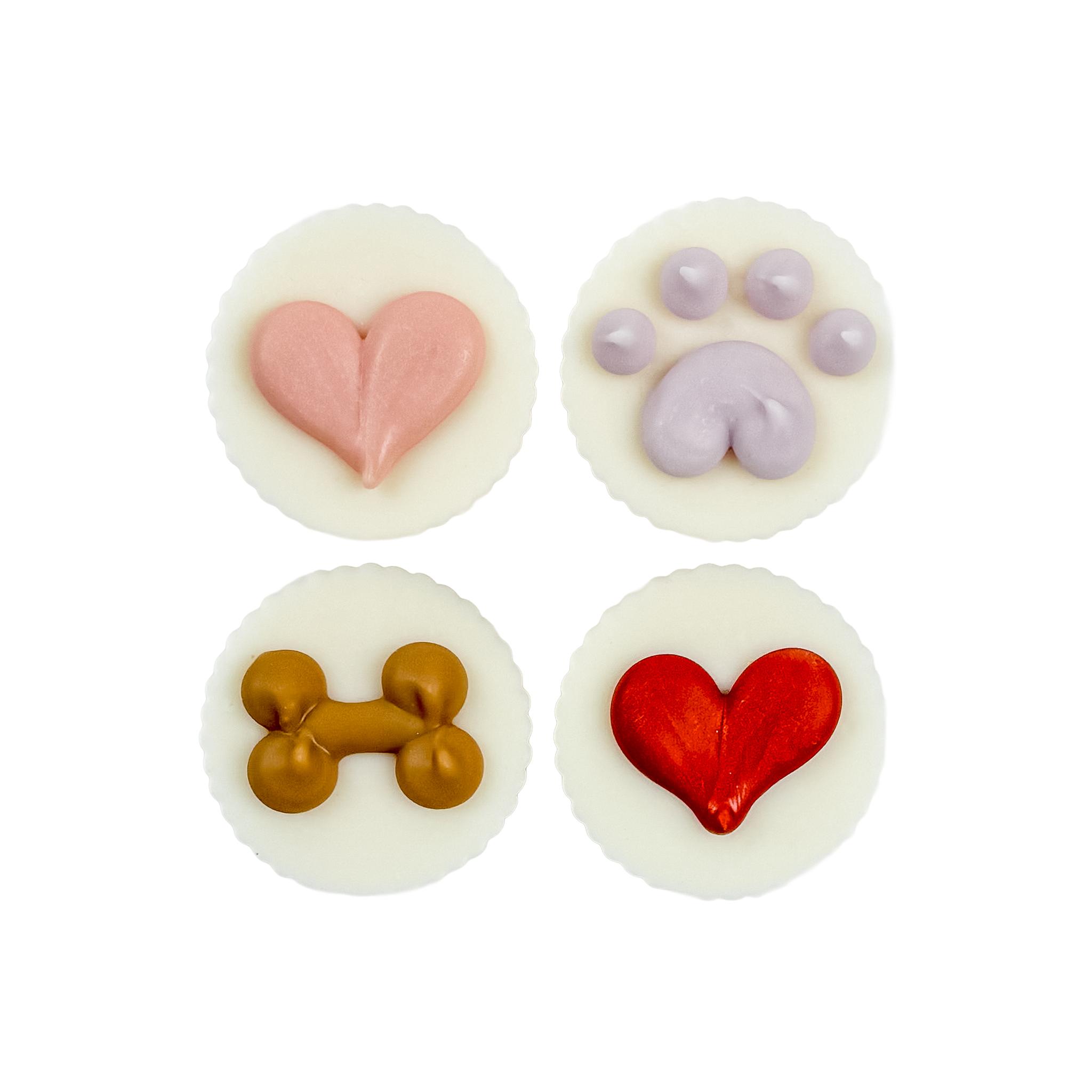 Bosco & Roxy's Valentine's Day Love Peanut Butter Treat Cups Dog Treats