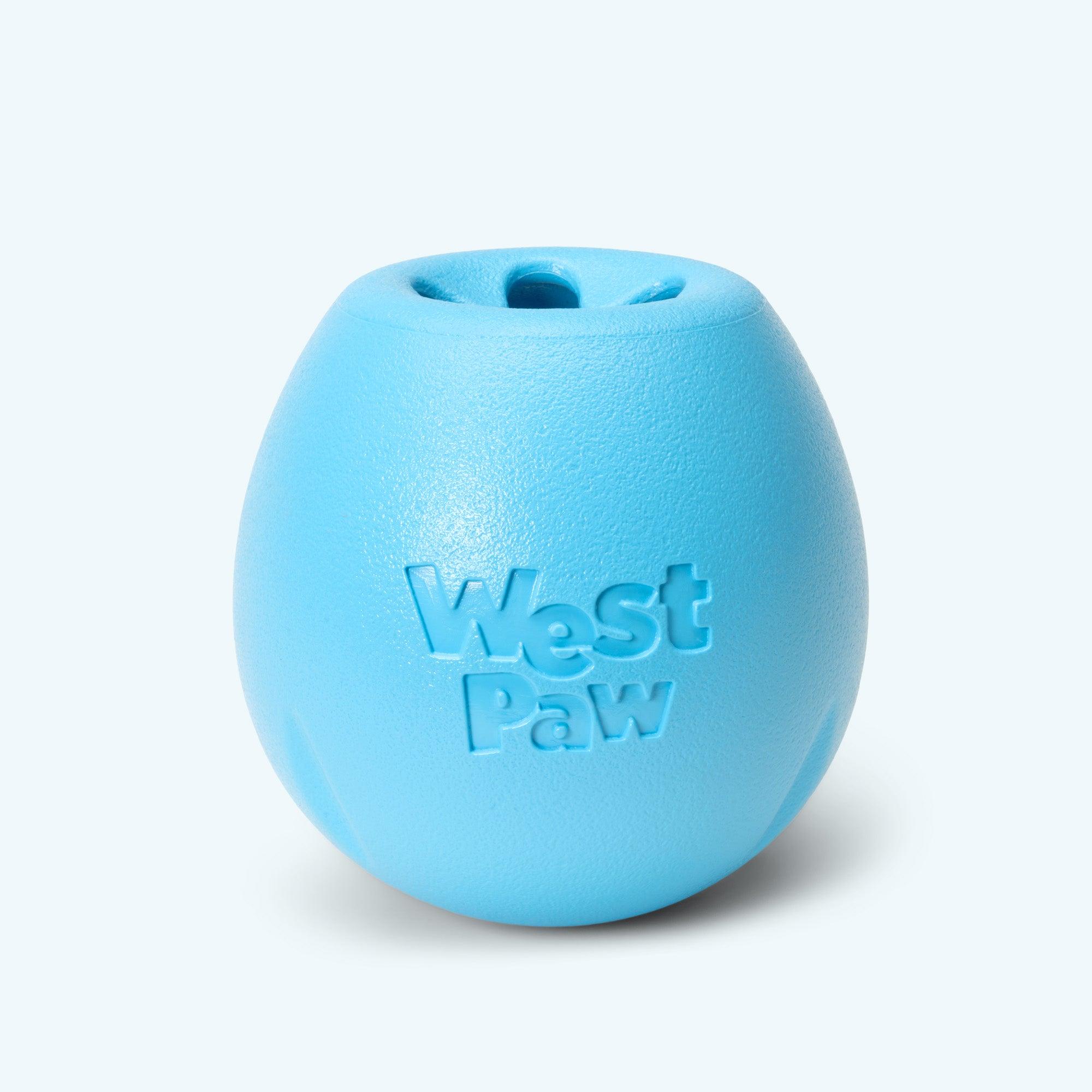 West Paw Zogoflex Rumbl Dog Toy, Aqua