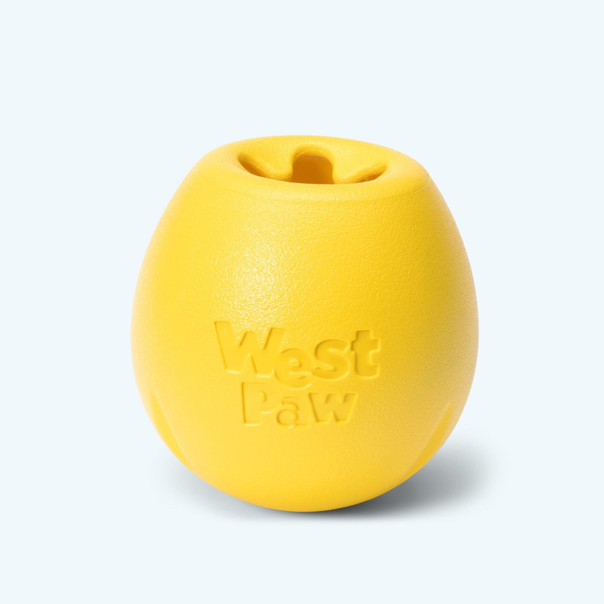 West Paw Zogoflex Rumbl Dog Toy, Dandelion, Small