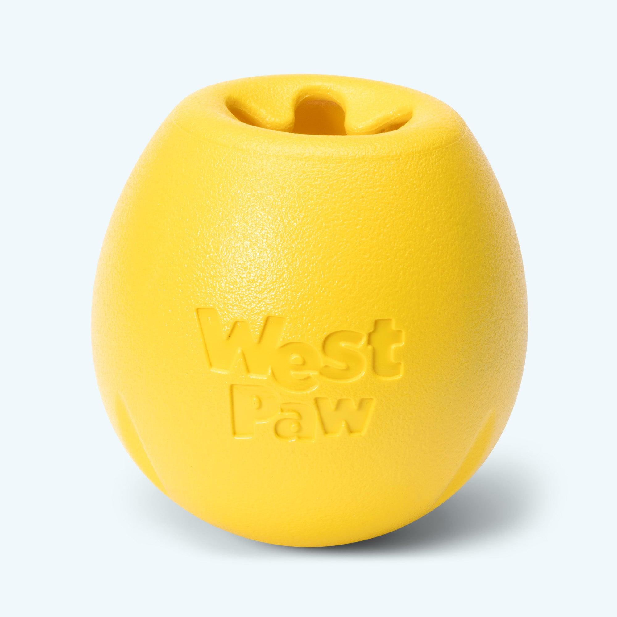 West Paw Zogoflex Rumbl Dog Toy, Dandelion, Large