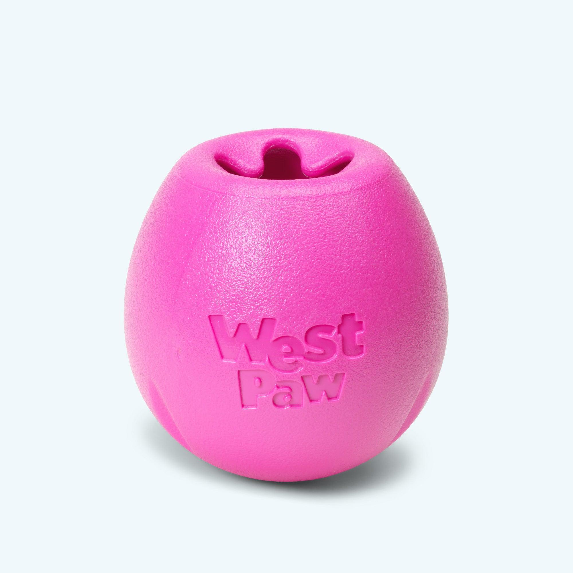 West Paw Zogoflex Rumbl Dog Toy, Hot Pink
