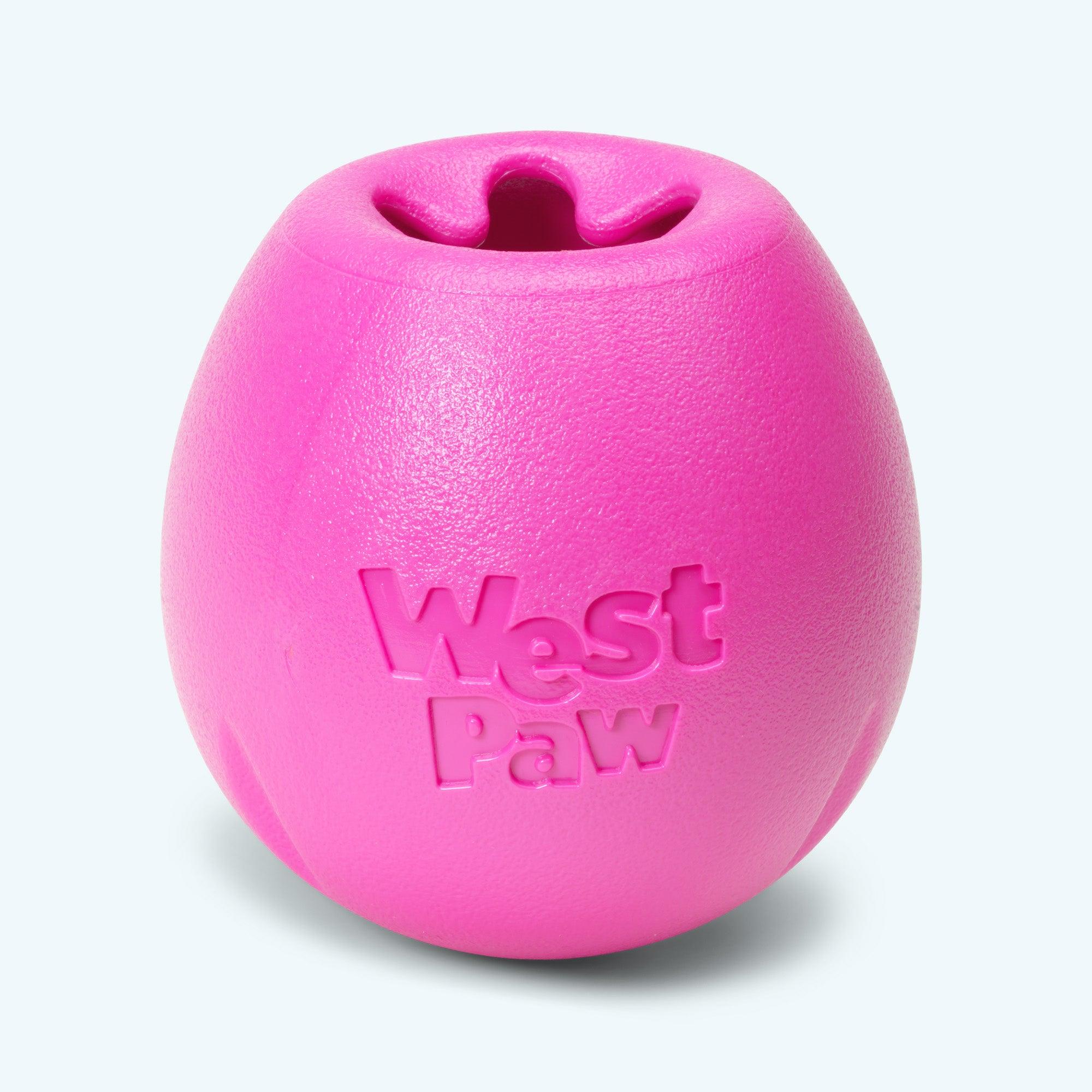 West Paw Zogoflex Rumbl Dog Toy, Hot Pink, Large