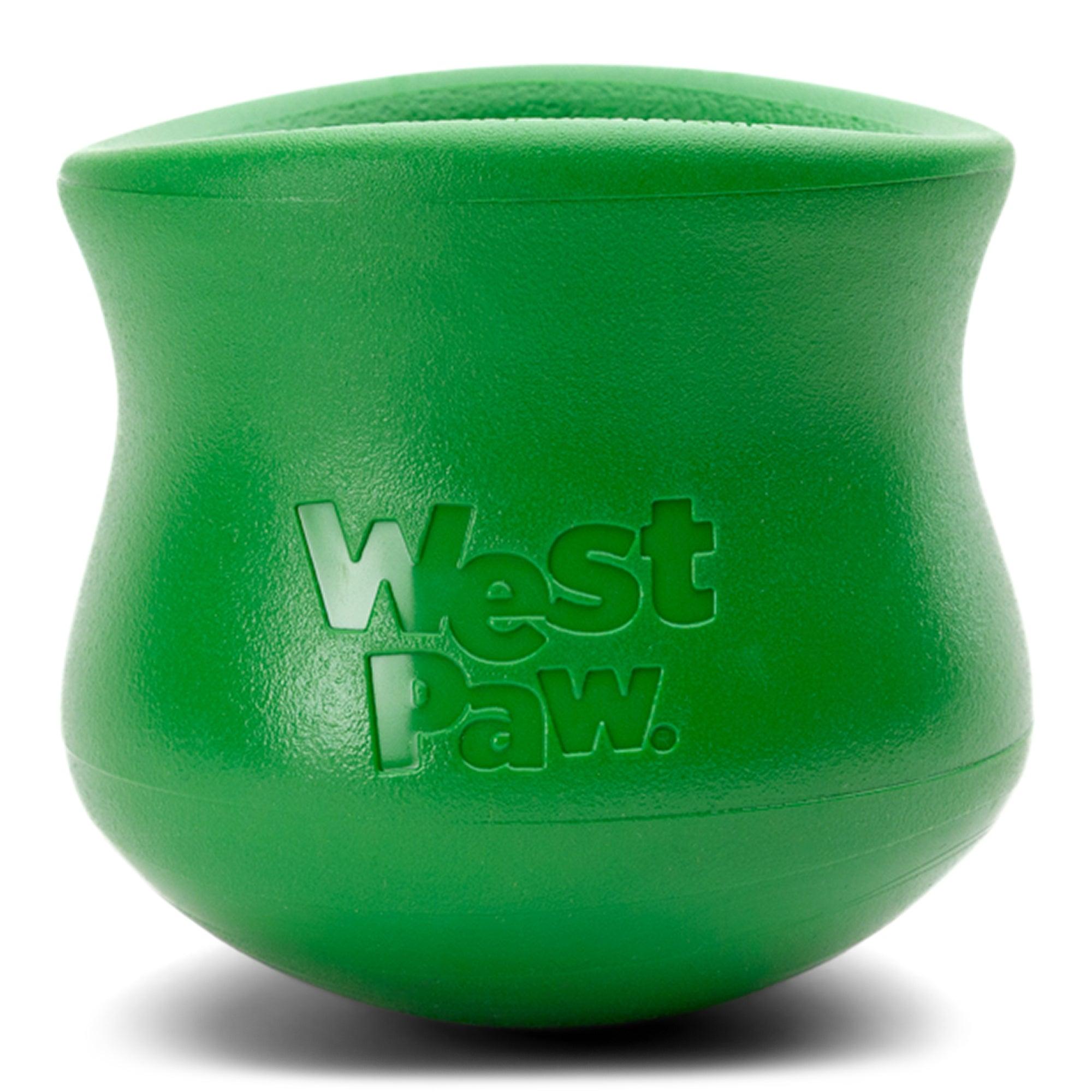 West Paw Zogoflex Toppl Dog Toy, Clover, Large