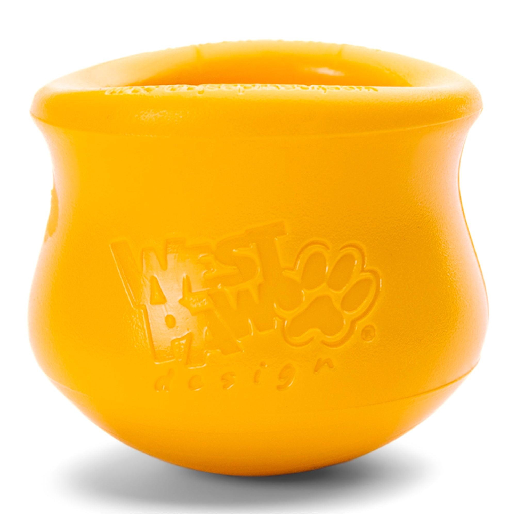 West Paw Zogoflex Toppl Dog Toy, Sunflower