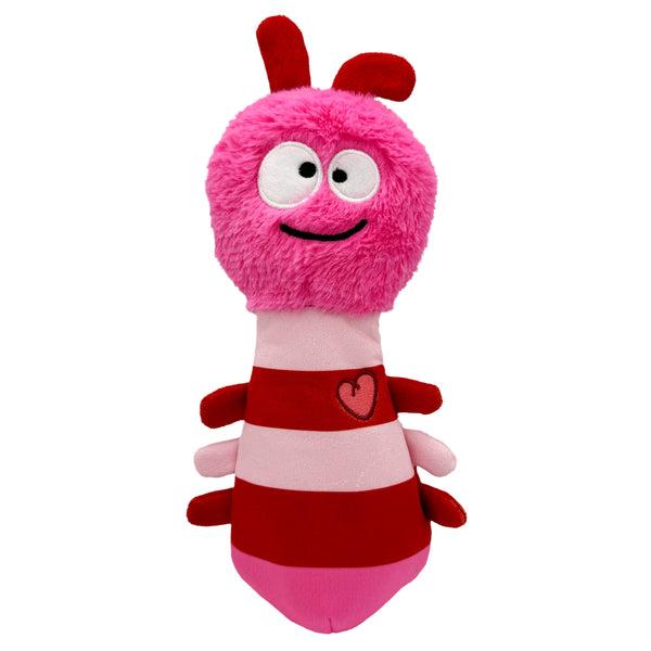 Huxley & Kent Fetchies Love Bug Plush Dog Toy