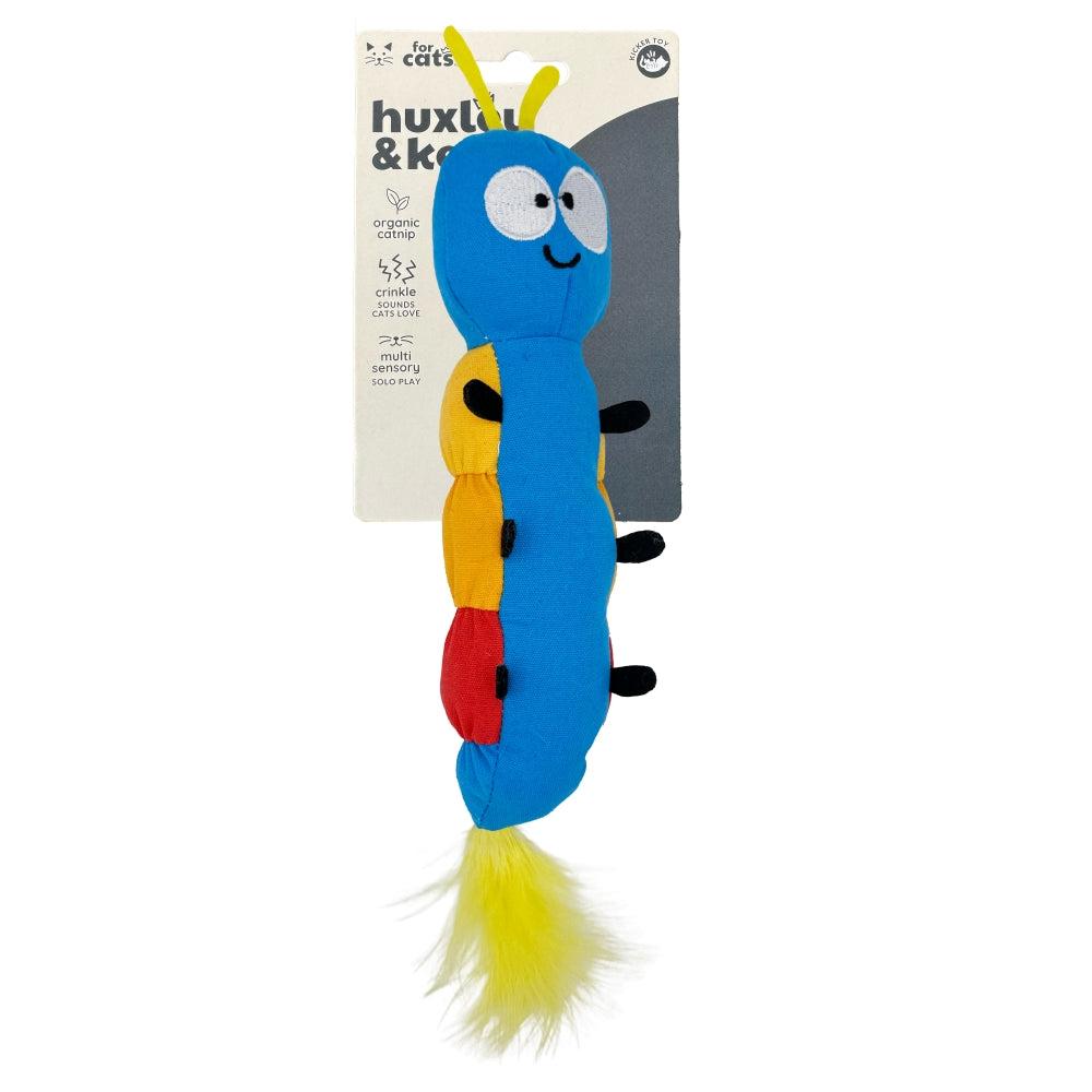 Huxley & Kent Caterpillar Kicker Plush Cat Toy
