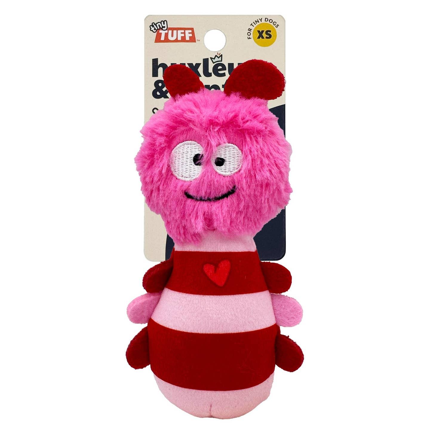 Huxley & Kent Tiny Tuff Love Bug Dog Toy, 5.5-in