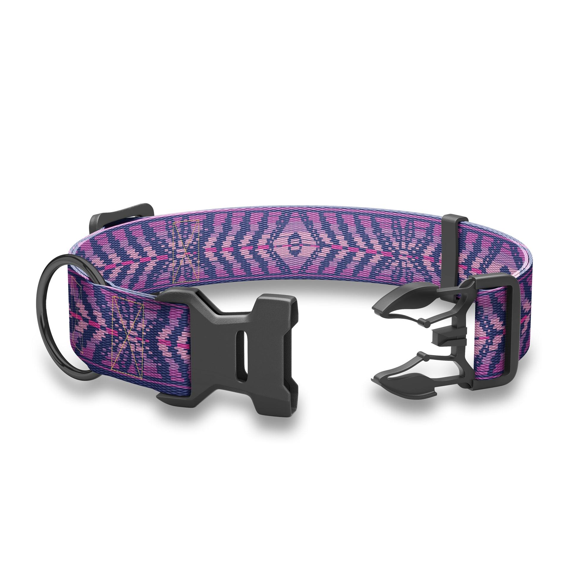 Wingo Outdoors Coosa Dog Collar, Amethyst