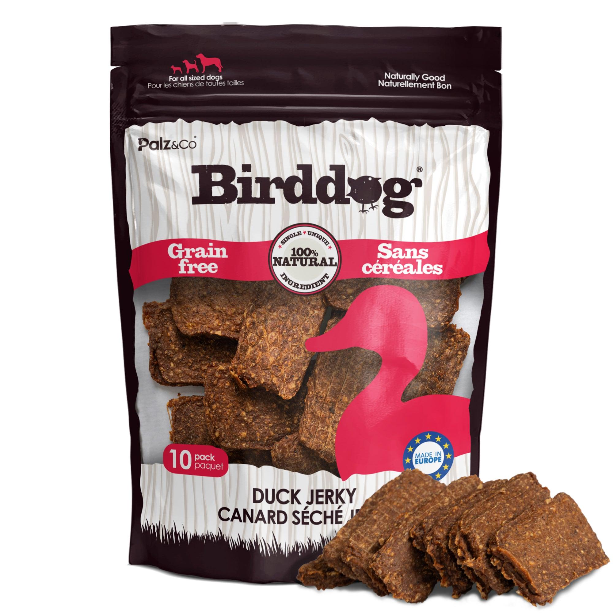 Palz&Co Birddog Duck Jerky Dog Treats, 10-pk