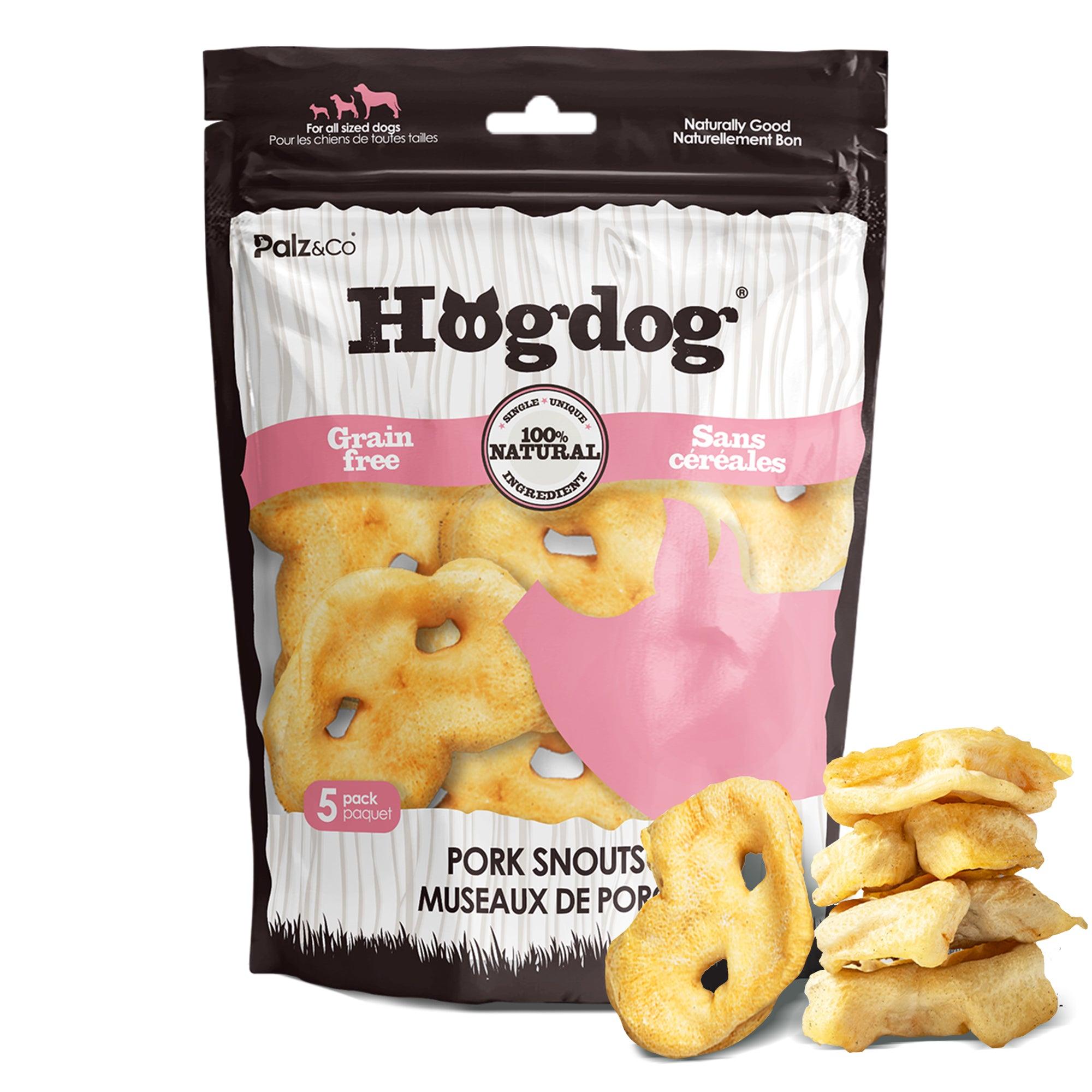 Palz&Co HogDog Pork Snout Dog Treats