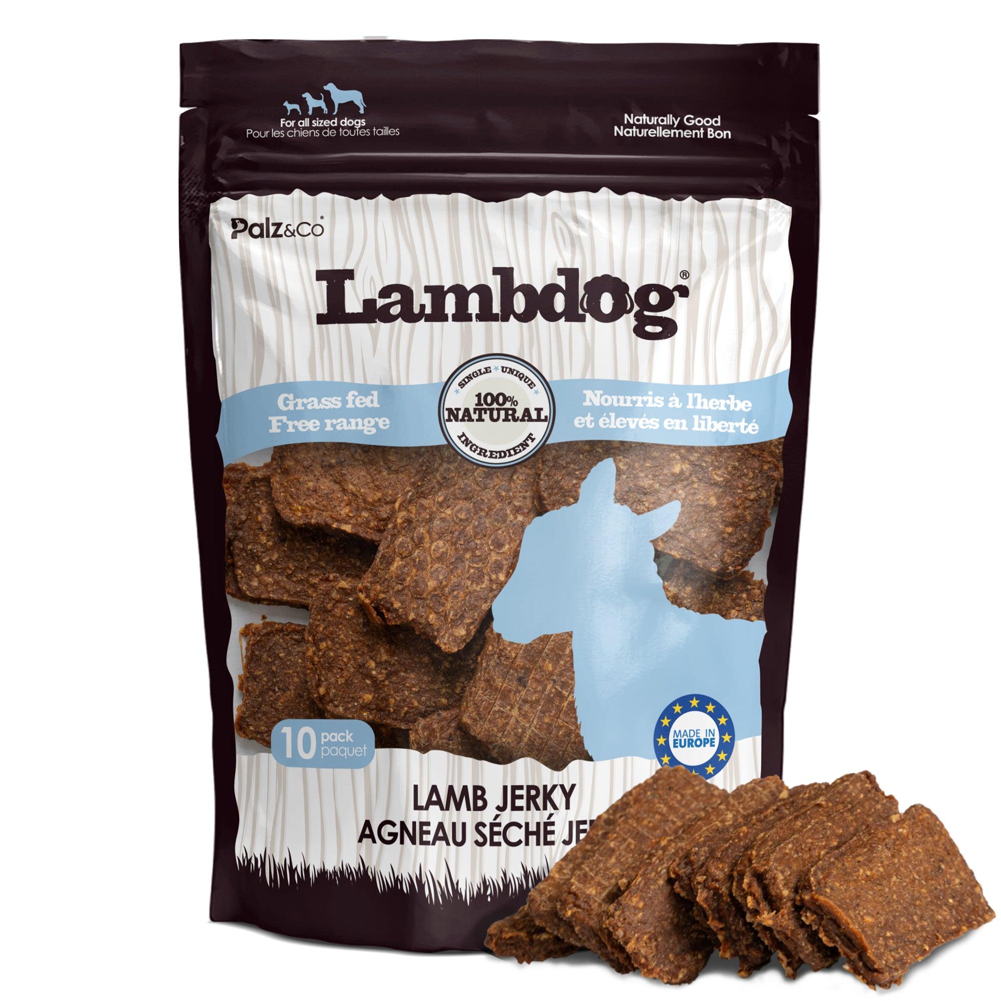 Palz&Co Lambdog Lamb Jerky Dog Treats, 10-pk