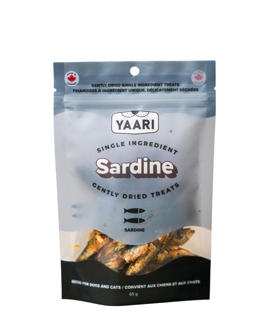 Yaari Single Ingredient Sardine Gently Dried Dog Treats