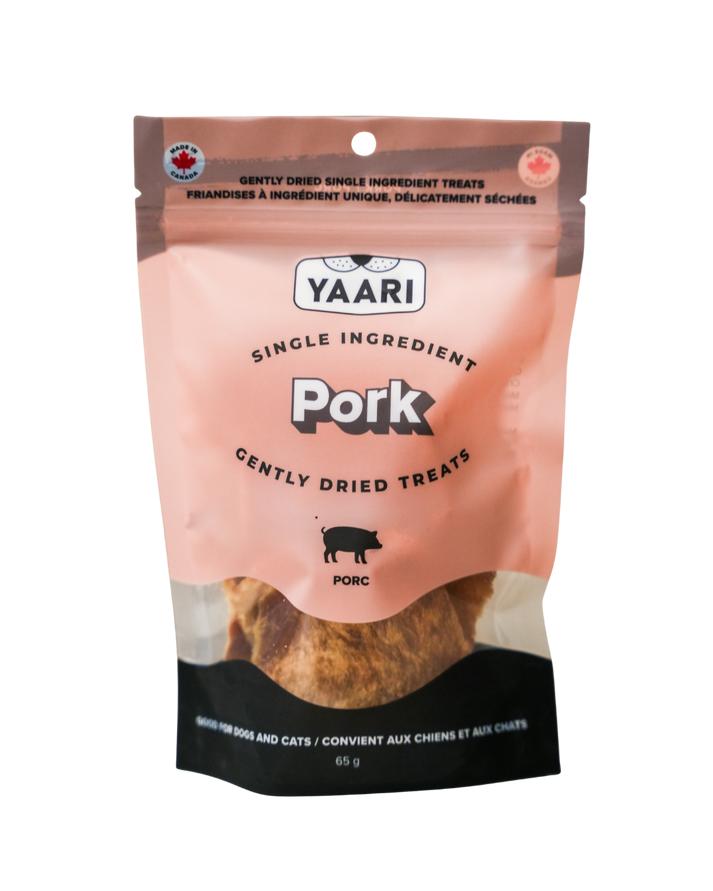 Yaari Single Ingredient Pork Gently Dried Dog Treats