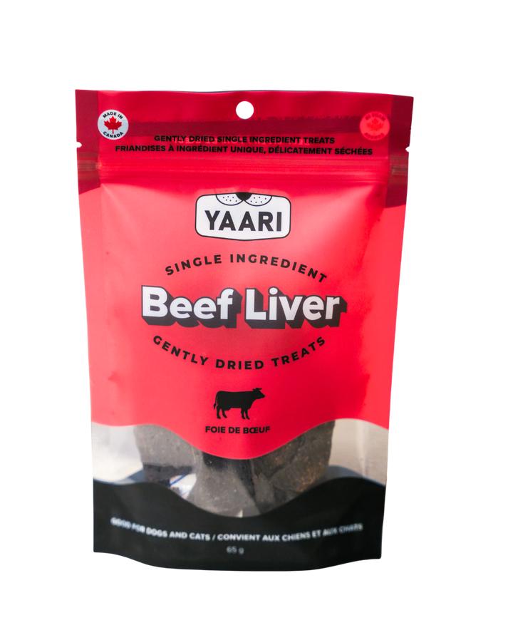 Yaari Single Ingredient Beef Liver Gently Dried Dog Treats