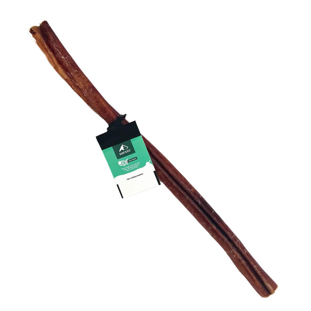 BarknBig Standard Beef Bully Stick Dog Treats, 12-in