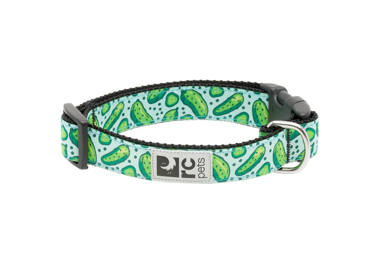 RC Pets Clip Dog Collar, Pickles, 1-in x 12-20-in